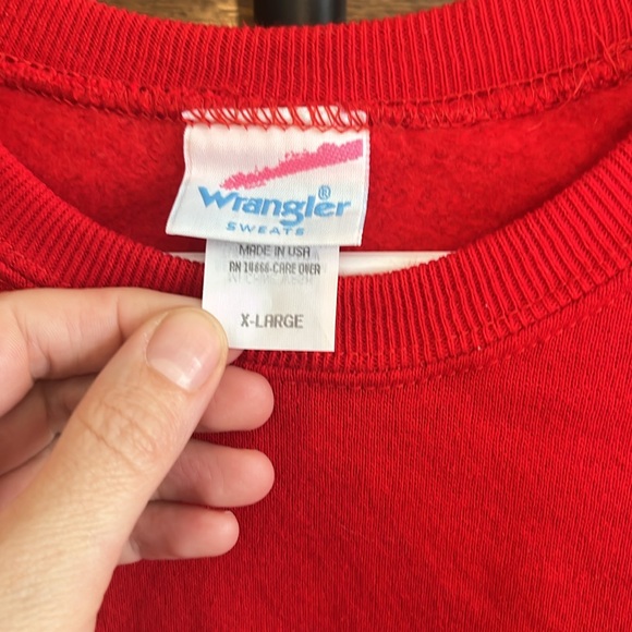 Wrangler Vintage Sweatshirt Dress size XL - Picture 4 of 5